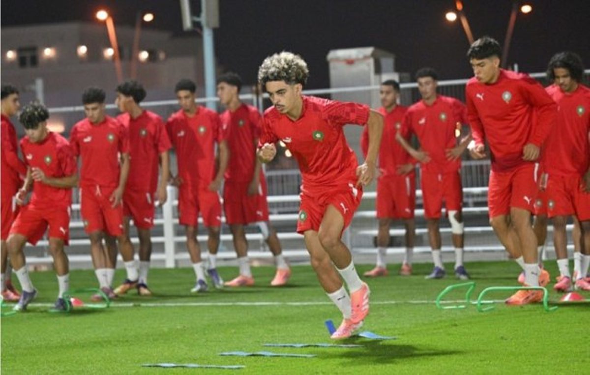 المنتخب المغربي تحت 17 سنة يضع آخر اللمسات قبل مواجهة مالي