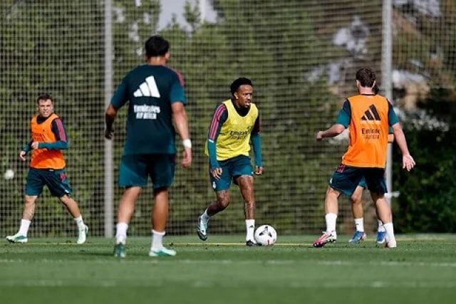 Militão continues to edge closer to return for Real Madrid