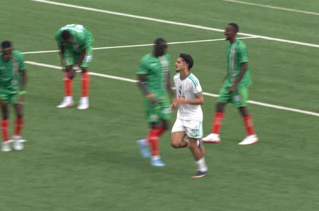 Bloumi celebrates first goal with Algeria after impressive Premier League form